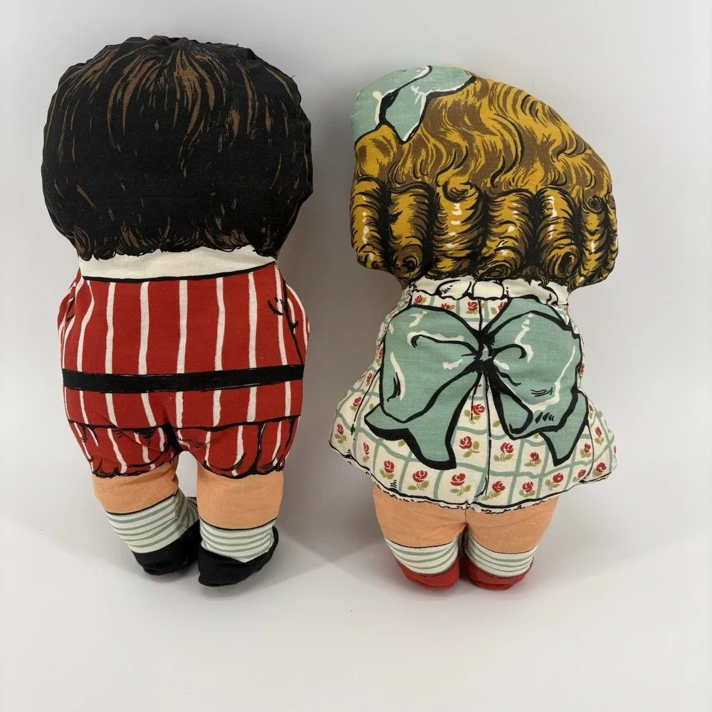 Vintage Dolly Dingle Cambell's Soup Cloth Dolls‎ Produced By Dean's Rag Books